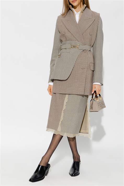 fendi suit and skirt|fendi skirts for women.